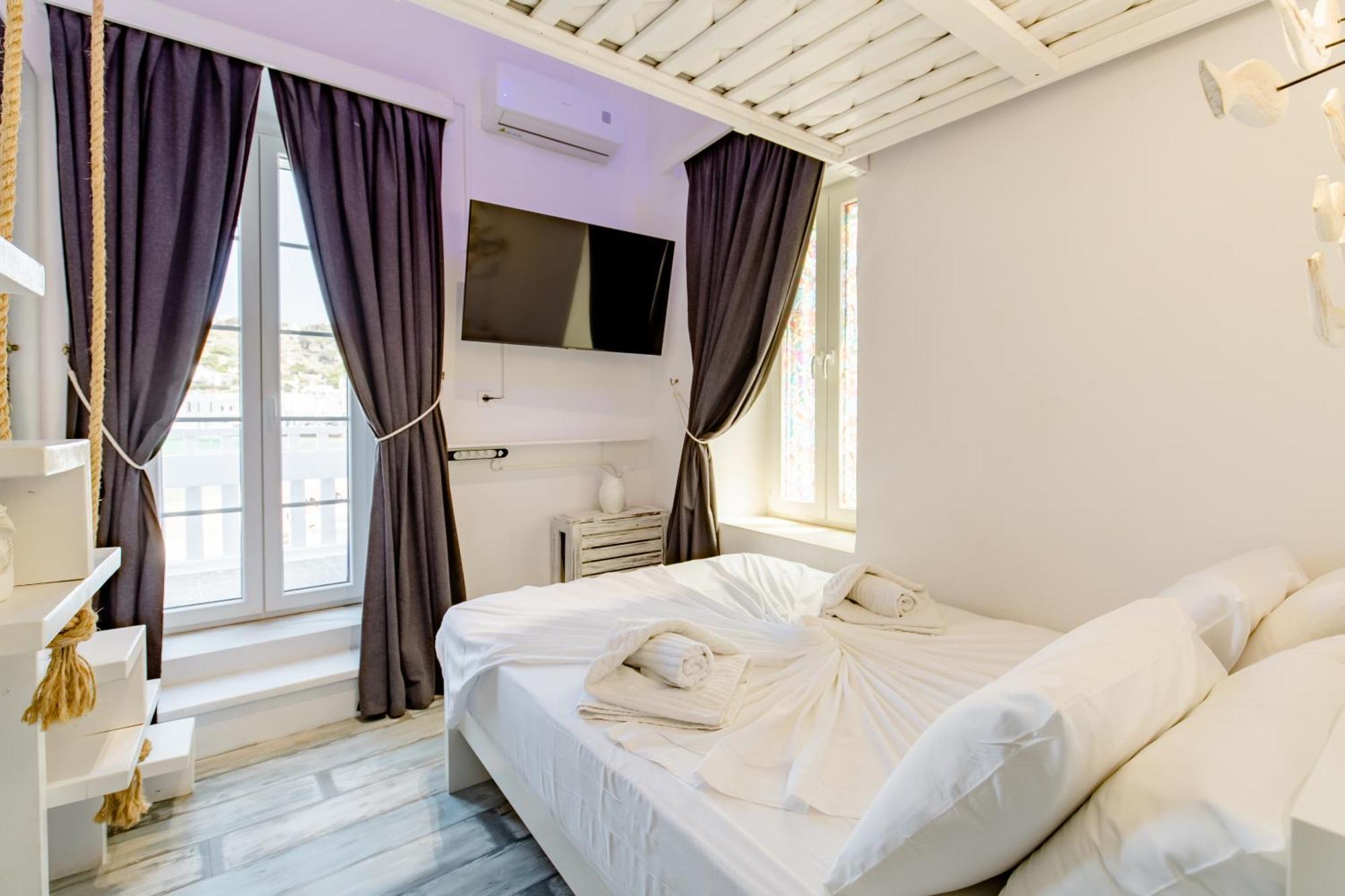 Elpis Mykonos Apartments - Mykonos Town Delos Port Eksteriør bilde