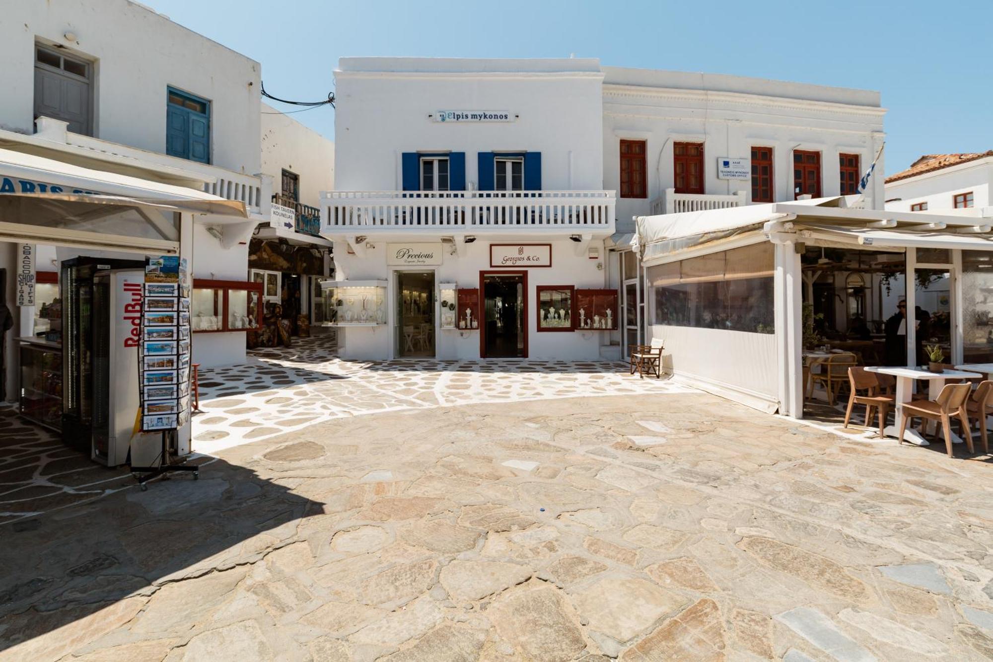 Elpis Mykonos Apartments - Mykonos Town Delos Port Eksteriør bilde