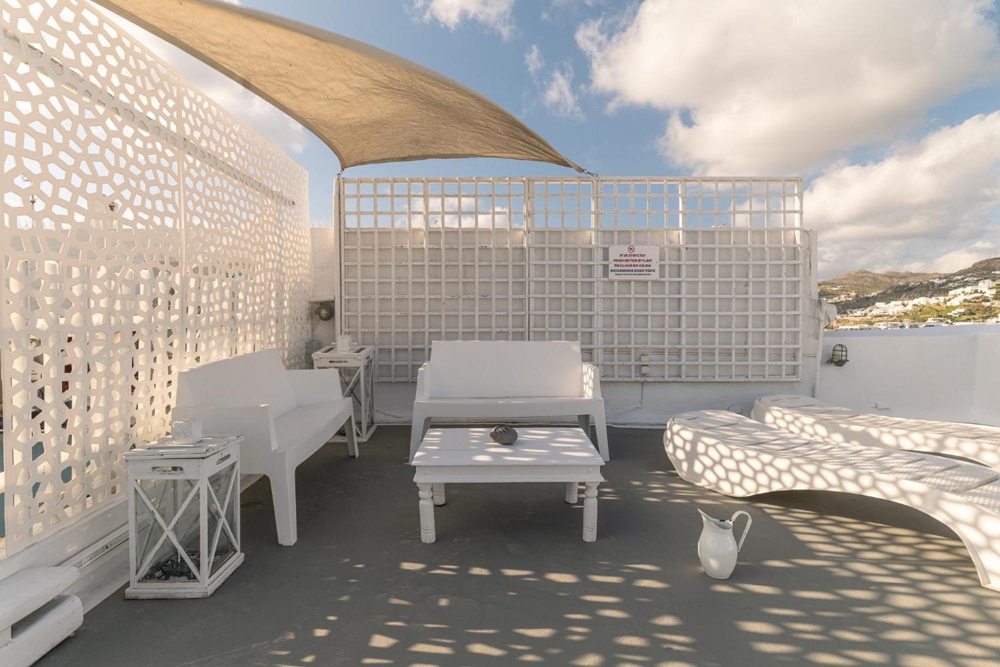 Elpis Mykonos Apartments - Mykonos Town Delos Port Eksteriør bilde