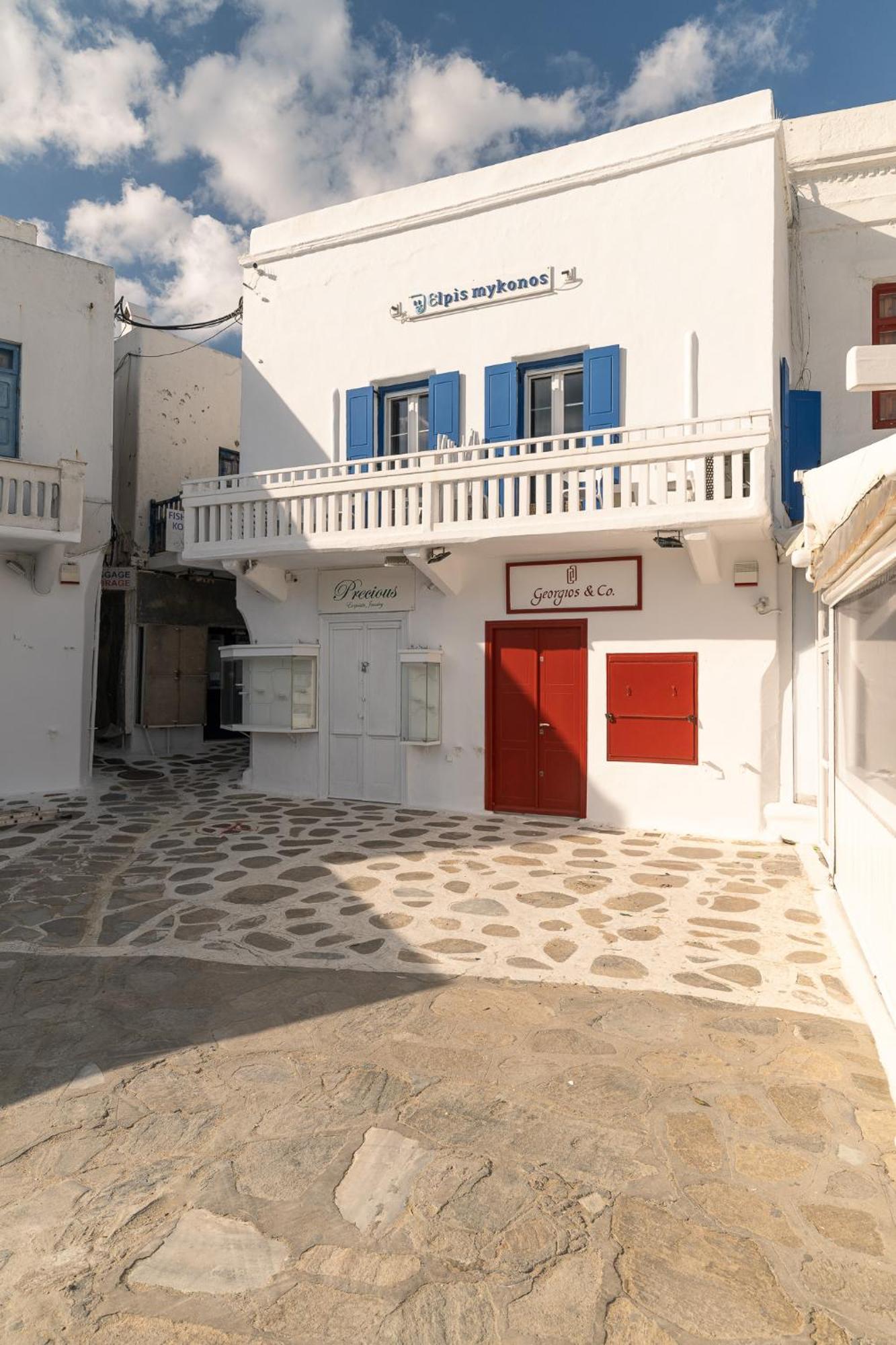 Elpis Mykonos Apartments - Mykonos Town Delos Port Eksteriør bilde