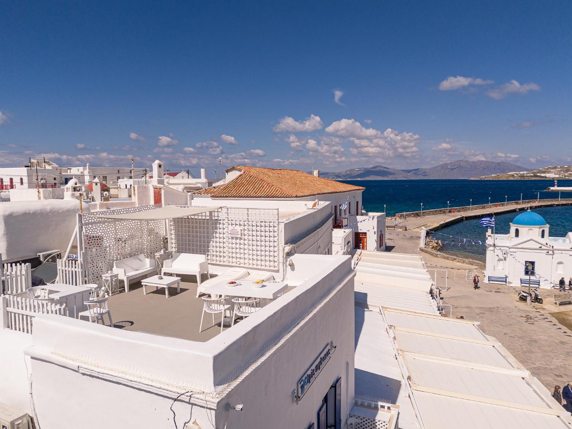 Elpis Mykonos Apartments - Mykonos Town Delos Port Eksteriør bilde