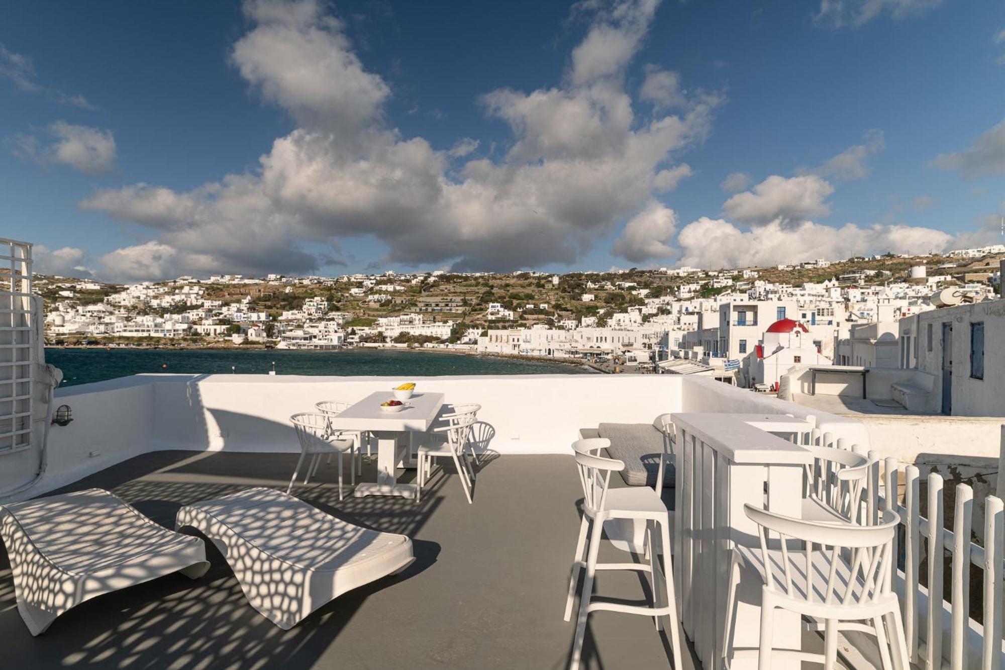 Elpis Mykonos Apartments - Mykonos Town Delos Port Eksteriør bilde
