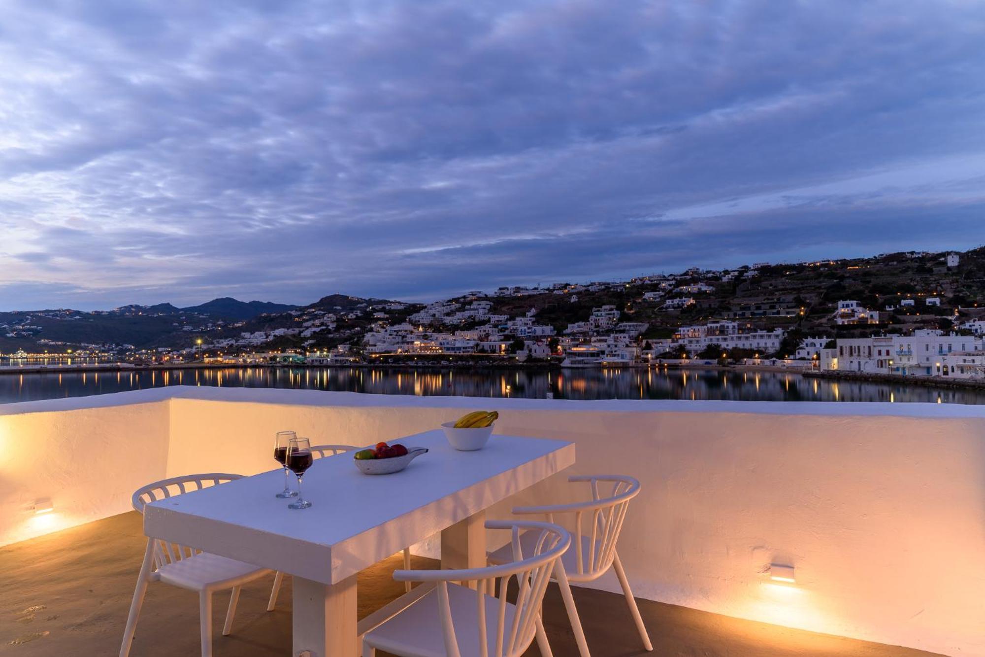 Elpis Mykonos Apartments - Mykonos Town Delos Port Eksteriør bilde