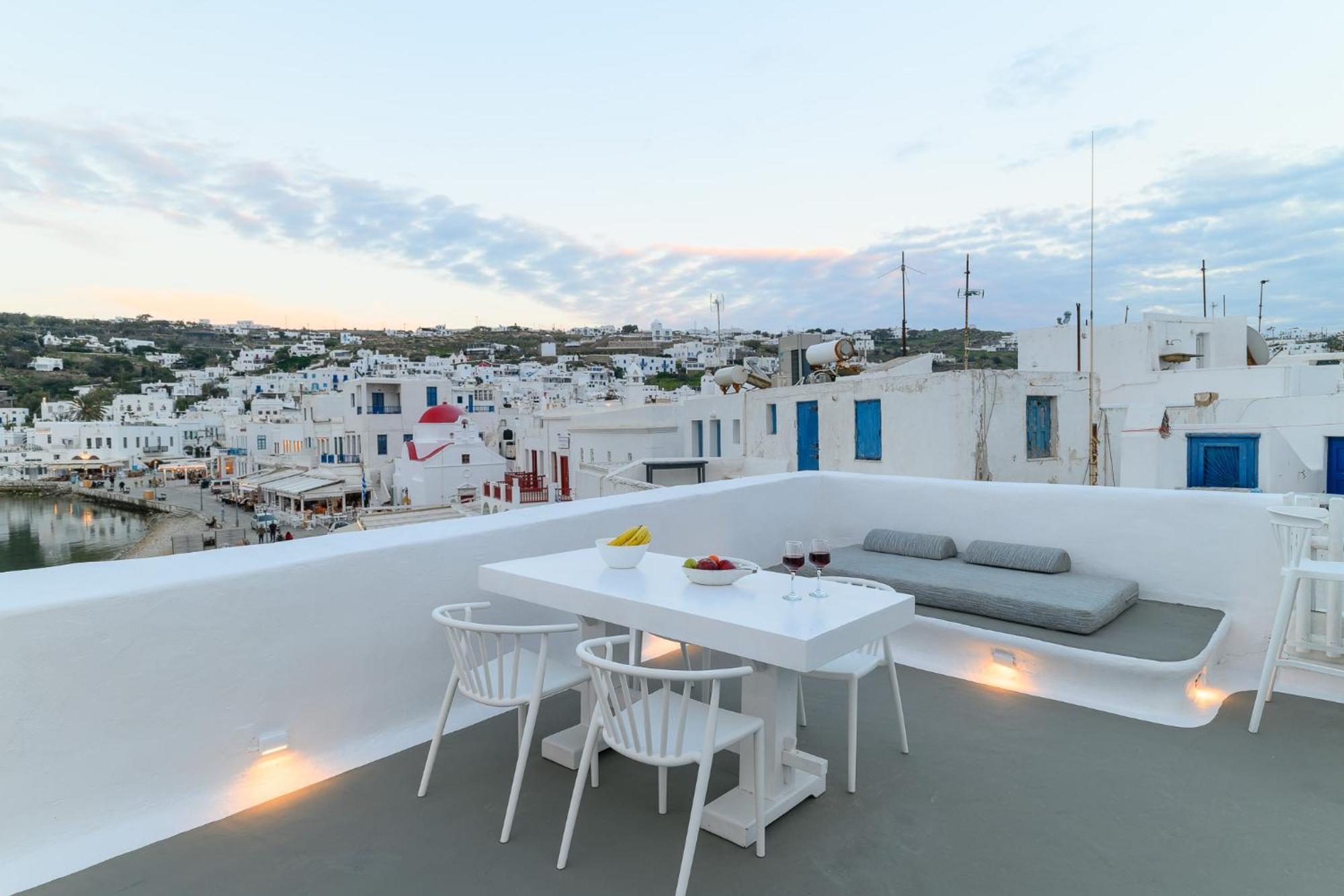 Elpis Mykonos Apartments - Mykonos Town Delos Port Eksteriør bilde