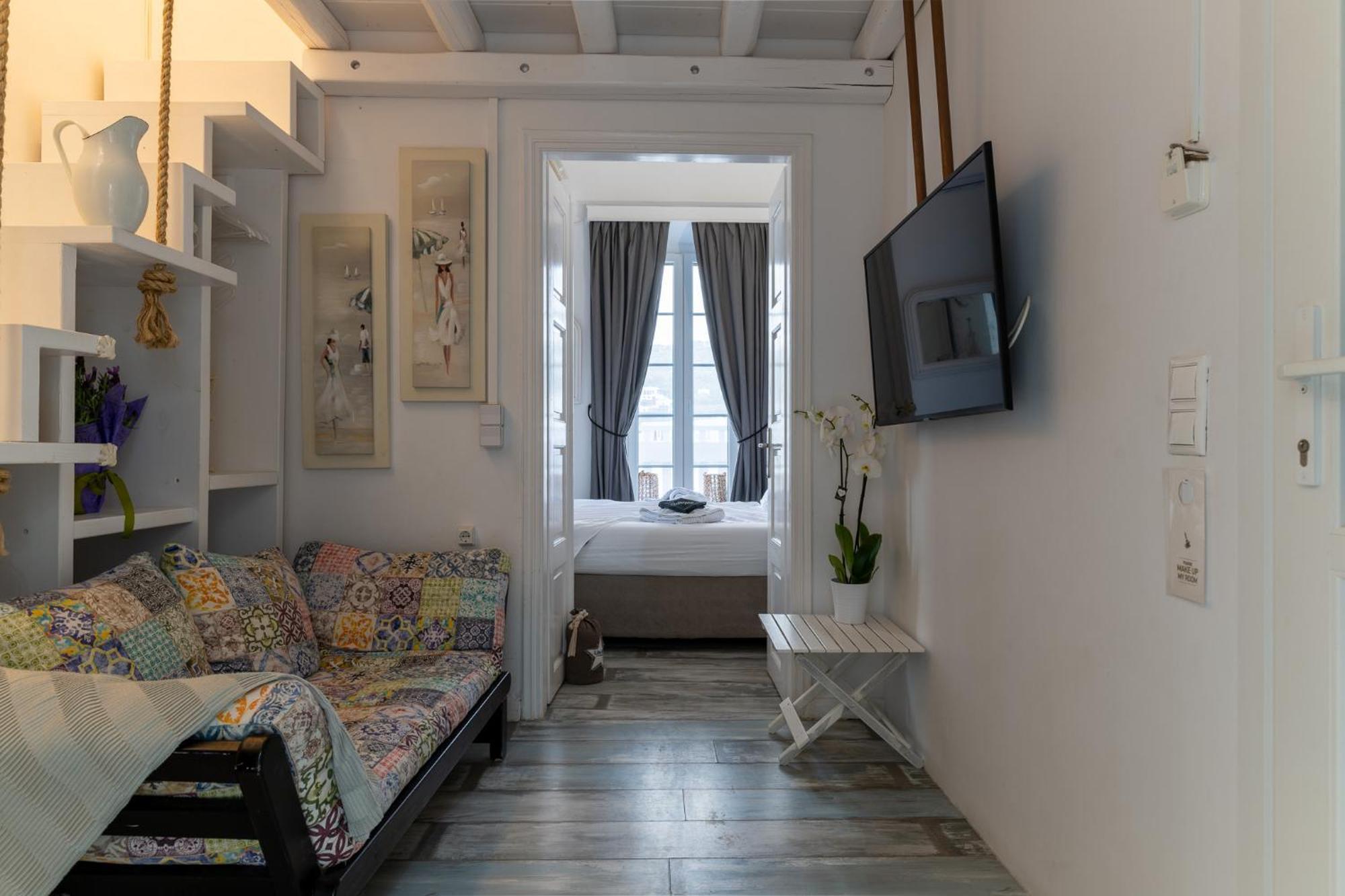 Elpis Mykonos Apartments - Mykonos Town Delos Port Eksteriør bilde