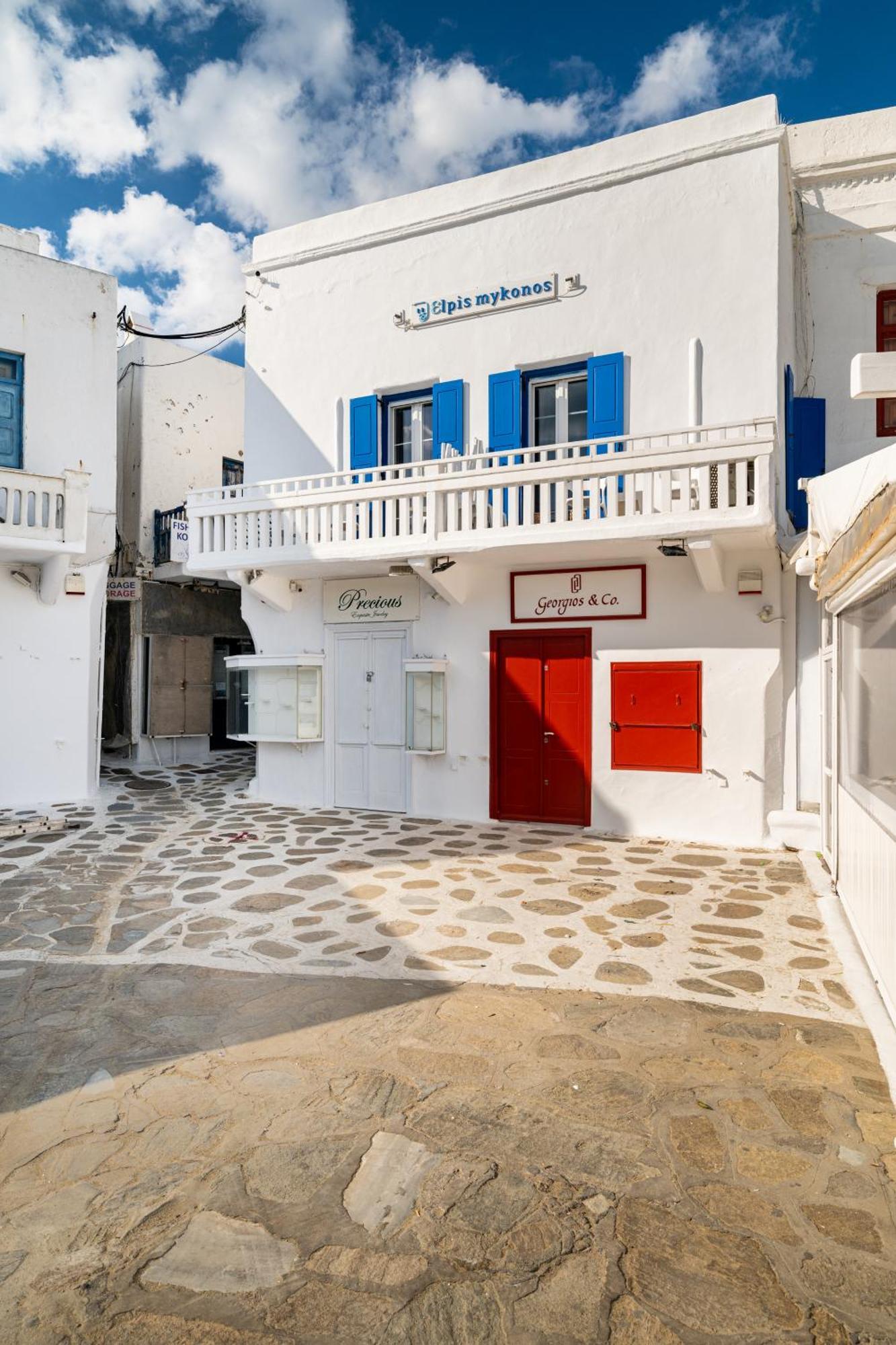 Elpis Mykonos Apartments - Mykonos Town Delos Port Eksteriør bilde